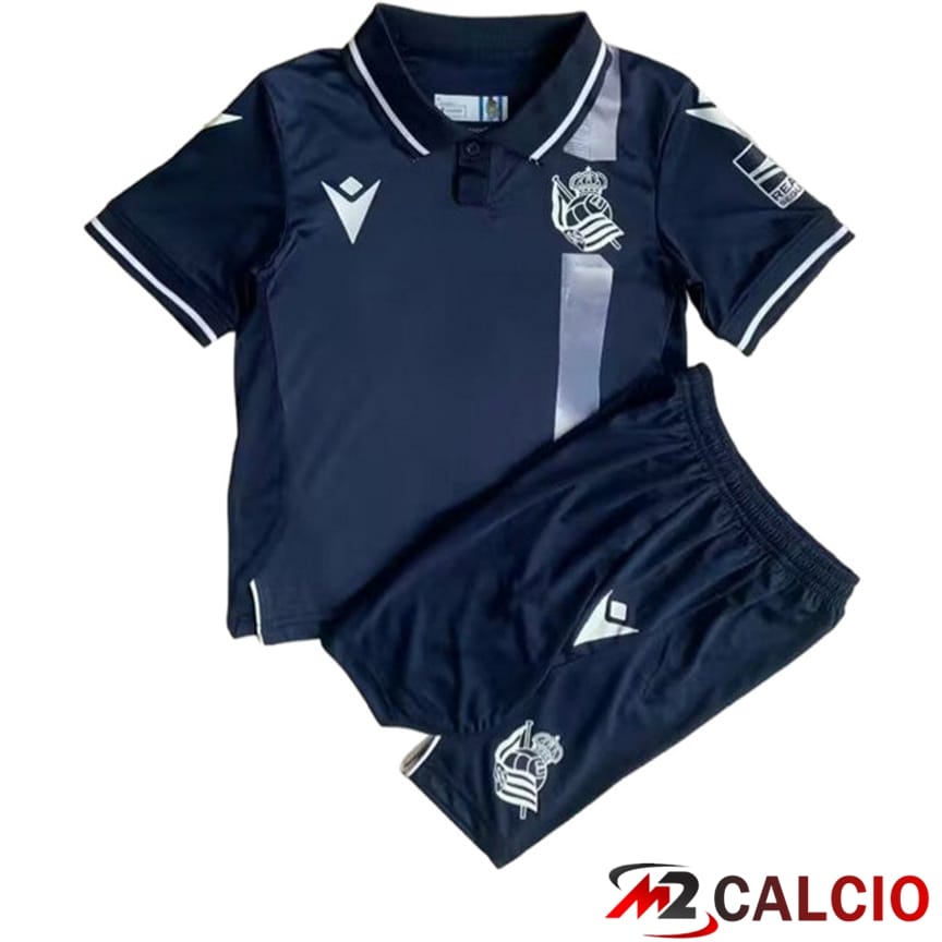 Maglie Calcio Real Sociedad Bambino Seconda 2023/2024