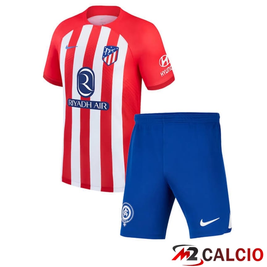 Maglie Calcio Atletico Madrid Bambino Prima 2023/2024