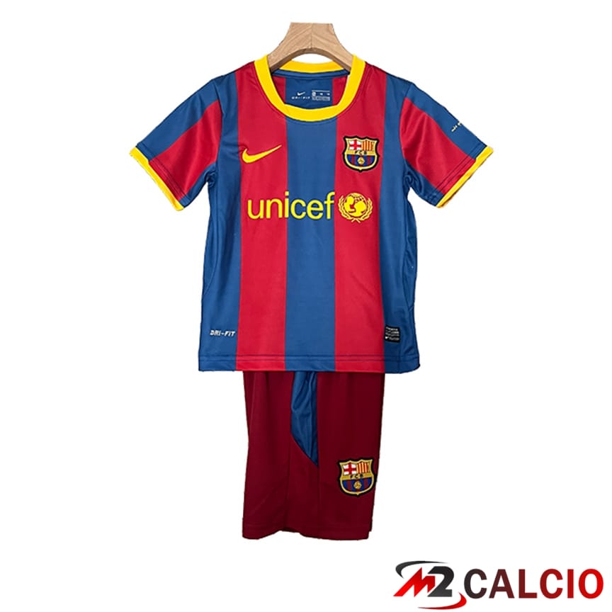 Maglie Calcio FC Barcellona Retro Bambino Prima 2010/2011