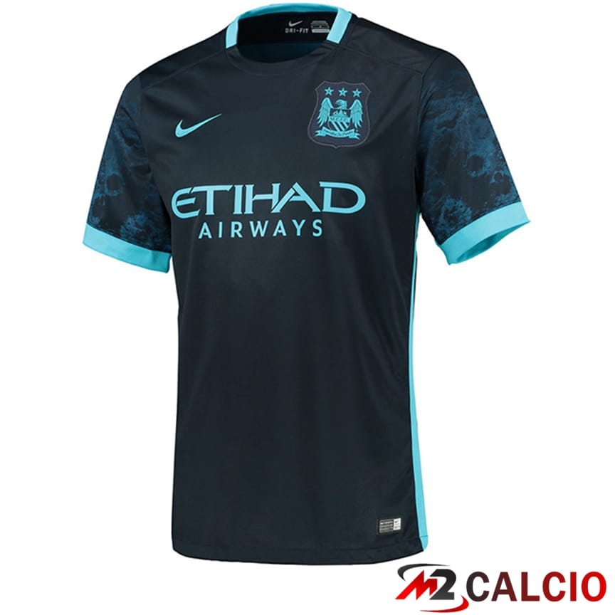 Maglie Calcio Manchester City Retro Seconda 2015/2016
