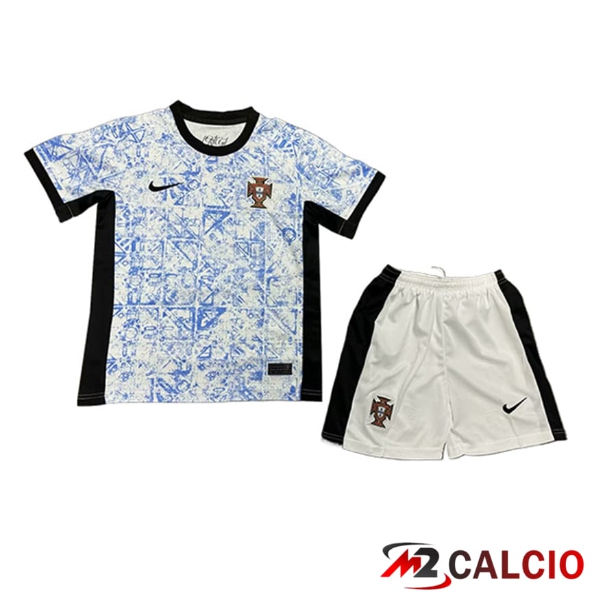 Maglie Calcio Portogallo Bambino Seconda 2024/2025