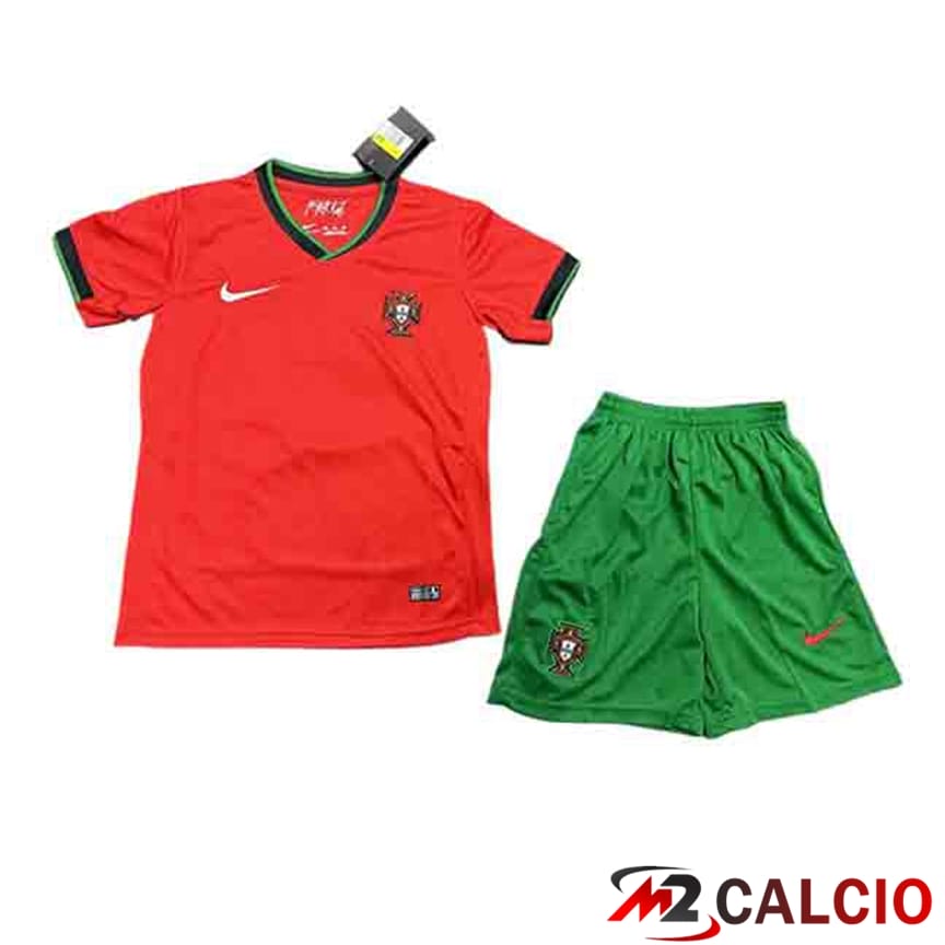 Maglie Calcio Portogallo Bambino Prima 2024/2025