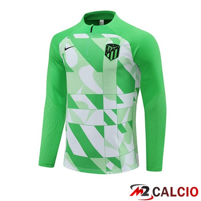 Felpa Allenamento Atletico Madrid Verde 2024/2025