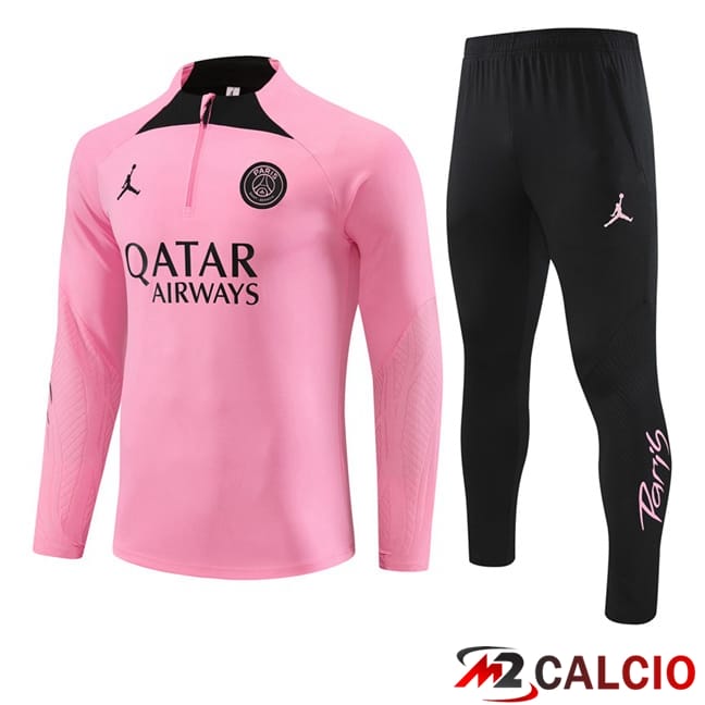 Insieme Tuta Calcio JORDAN Paris PSG Rosa 2024/2025