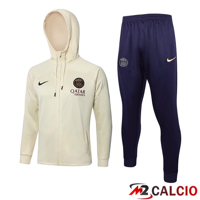 Tuta Calcio - Giacca A Vento Paris PSG Giallo 2024/2025