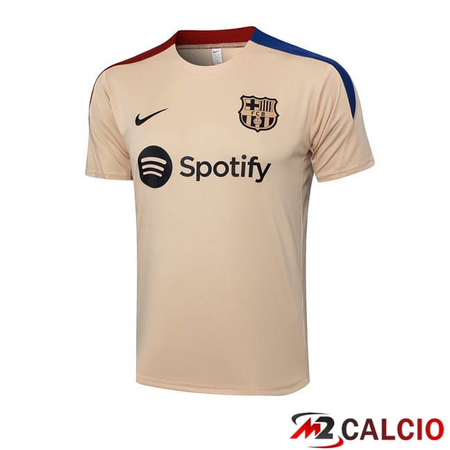 T Shirt Allenamento FC Barcellona Giallo 2024/2025
