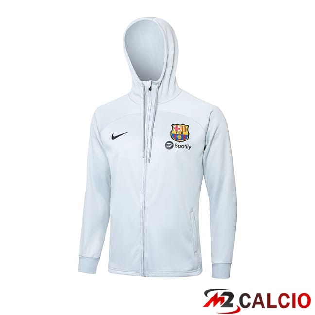 Giacca A Vento FC Barcellona Bianco 2024/2025