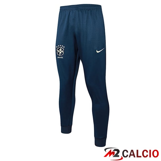 Pantaloni Da Allenamento Brasile Blu Reale 2024/2025