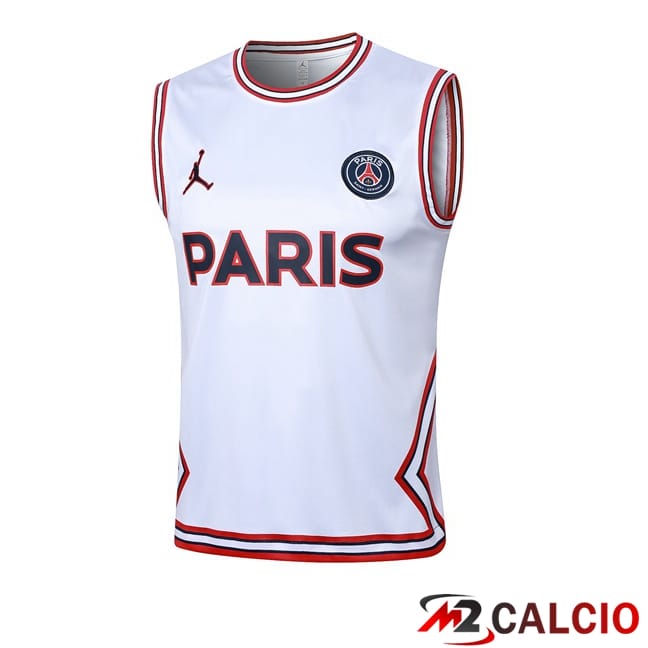 Canotta Allenamento Paris PSG Bianco 2024/2025
