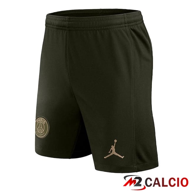 Pantaloncini Calcio Paris PSG Quarto Nero 2023/2024
