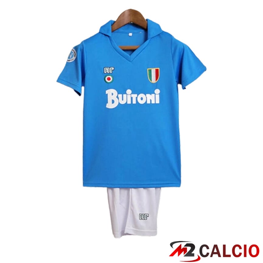 Maglie Calcio SSC Napoli Retro Bambino Prima 1987/1988