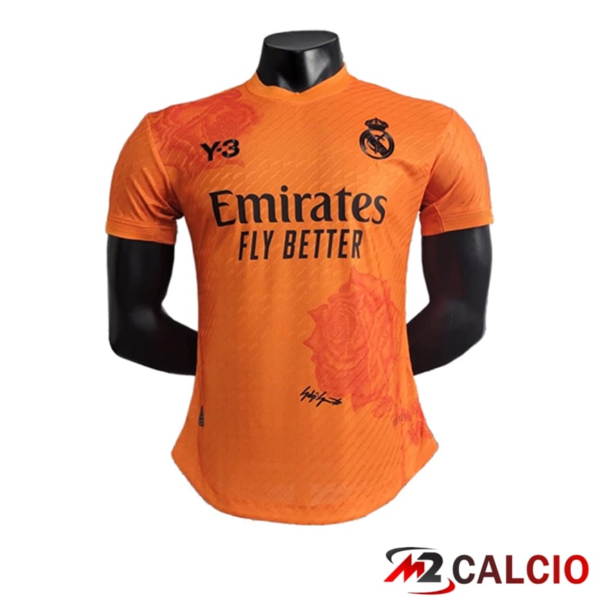 Maglie Calcio Real Madrid Y3 Arancia Edizione Speciale 2024/2025