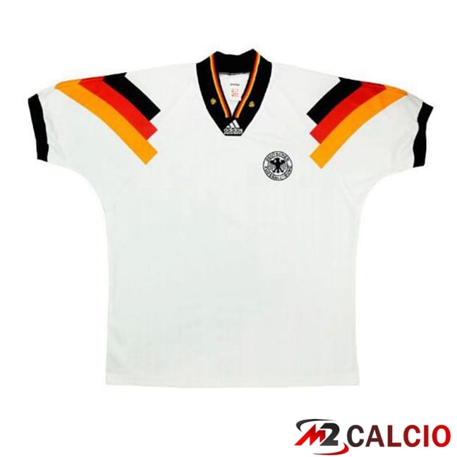 Maglie Calcio Germania Retro Prima Bianco 1992
