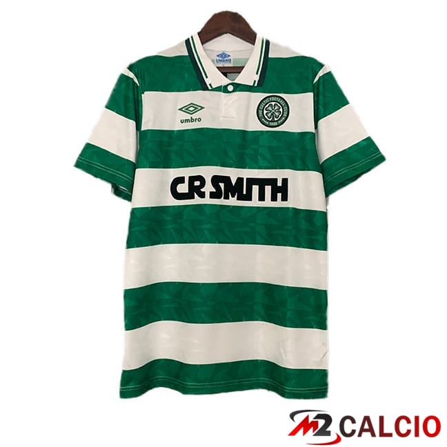 Maglie Calcio Celtic FC Retro Prima Verde 1989-1991