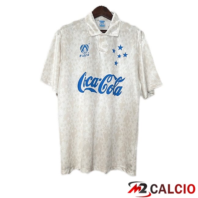 Maglie Calcio Cruzeiro EC Retro Seconda Bianco 1993-1994