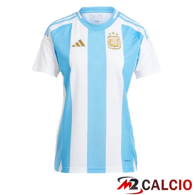 Maglie Calcio Argentina Donna Prima Blu Bianco 2024/2025