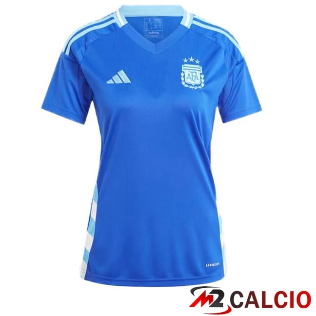 Maglie Calcio Argentina Donna Seconda Blu 2024/2025