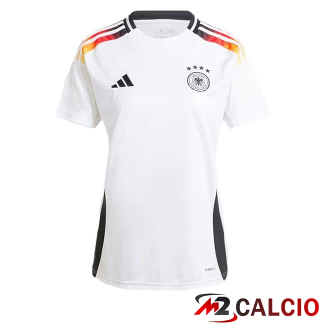 Maglie Calcio Germania Donna Prima Bianco 2024/2025