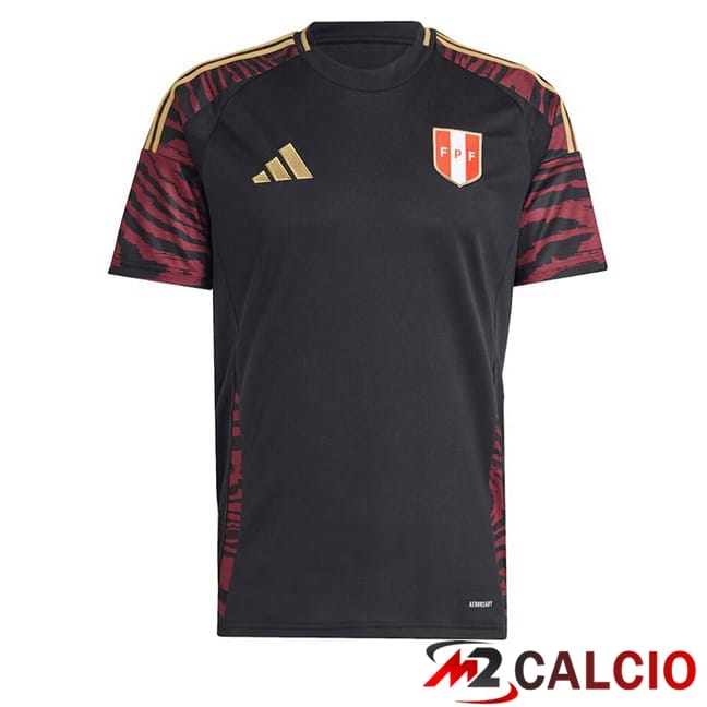 Maglie Calcio Perù Seconda Nero 2024/2025
