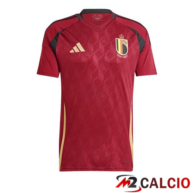 Maglie Calcio Belgio Prima Rosso 2024/2025