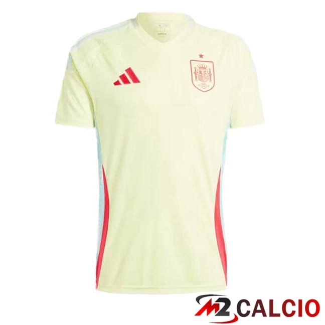 Maglie Calcio Spagna Seconda Giallo 2024/2025