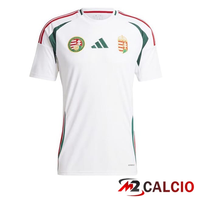 Maglie Calcio Ungheria Seconda Bianco 2024/2025