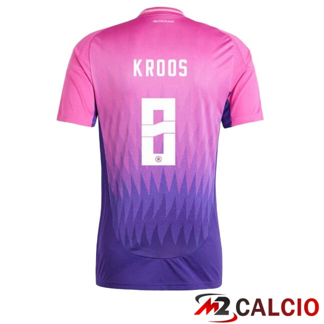Maglie Calcio Germania (KROOS 8) Seconda Rosa Viola 2024/2025