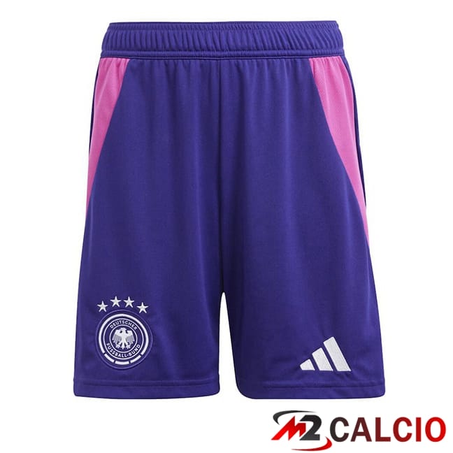 Pantaloncini Calcio Germania Seconda Viola 2024/2025
