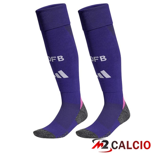 Calzini Calcio Germania Seconda Viola 2024/2025