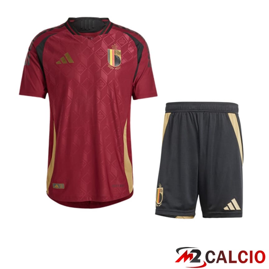 Maglie Calcio Belgio Bambino Prima 2024/2025