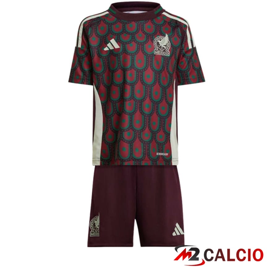 Maglie Calcio Messico Bambino Prima 2024/2025