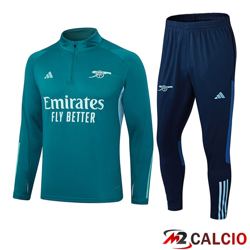 Tuta Calcio Arsenal Verde/Blu 2024/2025
