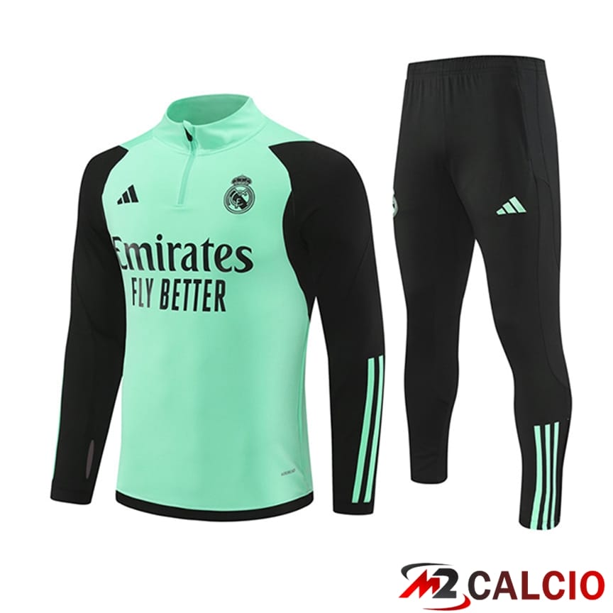 Tuta Calcio Real Madrid Verde/Nero 2024/2025