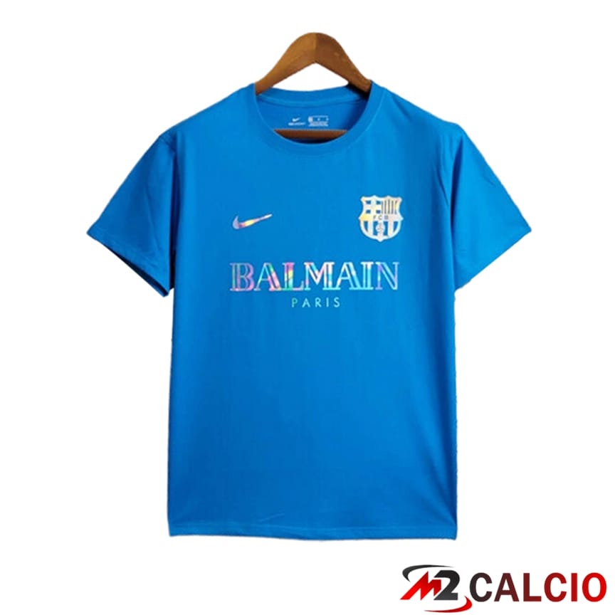 Maglie Calcio FC Barcellona Casual Blu 2024/2025