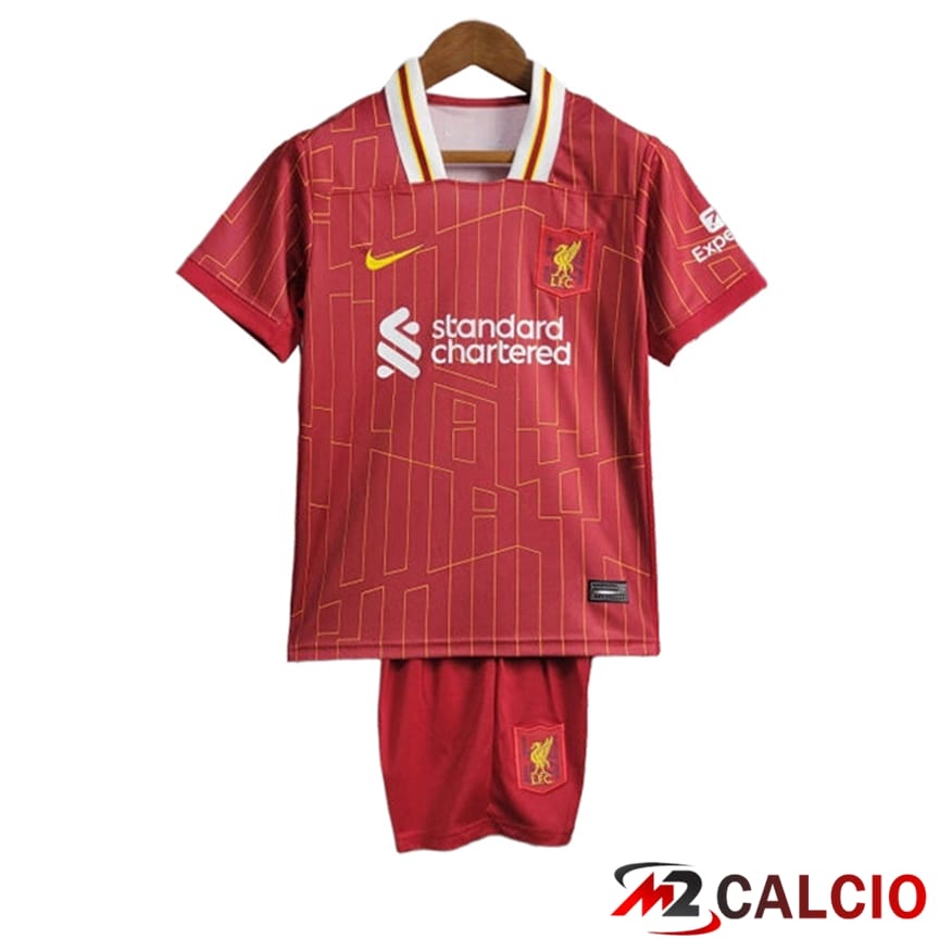 Maglie Calcio FC Liverpool Bambino Prima 2024/2025