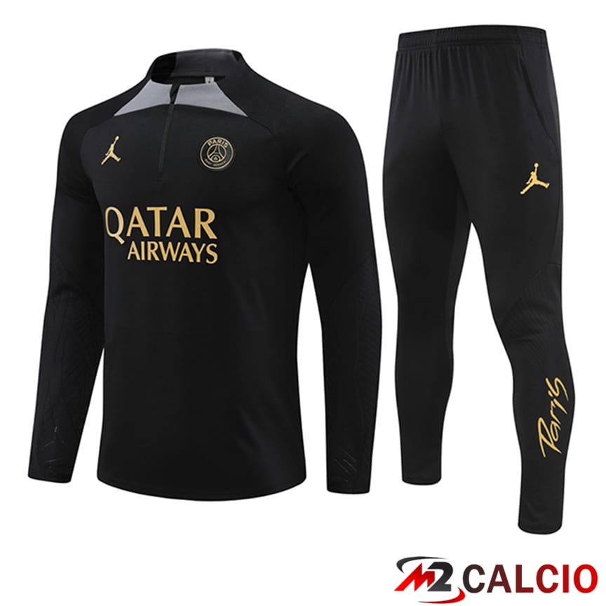 Tuta Calcio PSG Nero 2024/2025