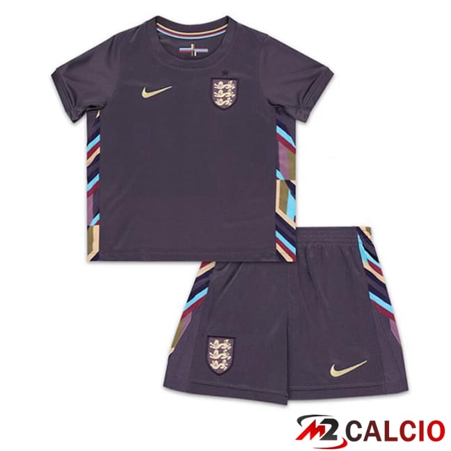 Maglie Calcio Inghilterra Bambino Seconda Viola 2024/2025