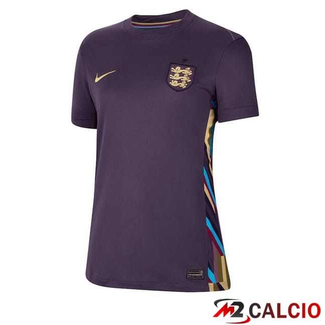 Maglie Calcio Inghilterra Donna Seconda Viola 2024/2025