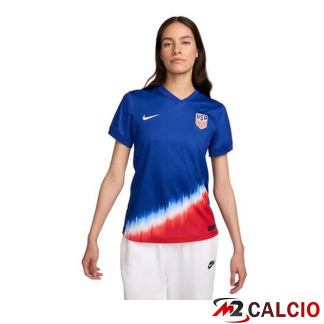 Maglie Calcio USA Donna Seconda Blu 2024/2025