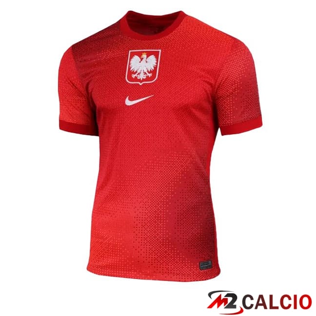 Maglie Calcio Polonia Seconda Rosso 2024/2025