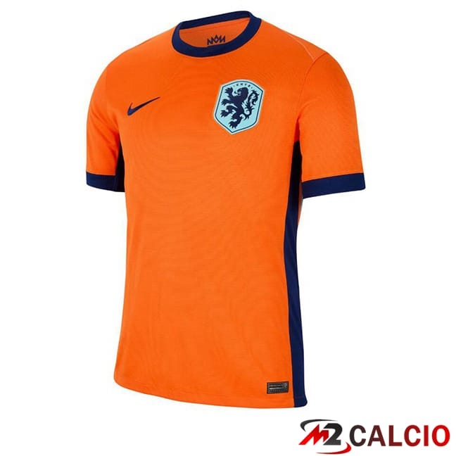 Maglie Calcio Paesi Bassi Prima Arancia 2024/2025