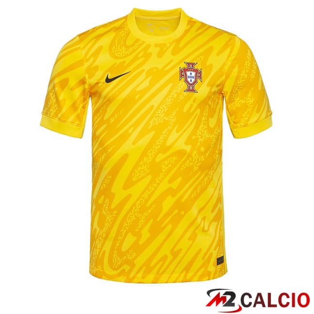 Maglie Calcio Portogallo Portiere Giallo 2024/2025