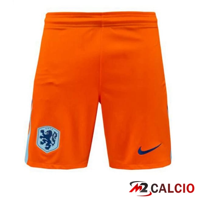 Pantaloncini Calcio Paesi Bassi Prima Arancia 2024/2025