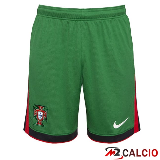 Pantaloncini Calcio Portogallo Prima Verde 2024/2025
