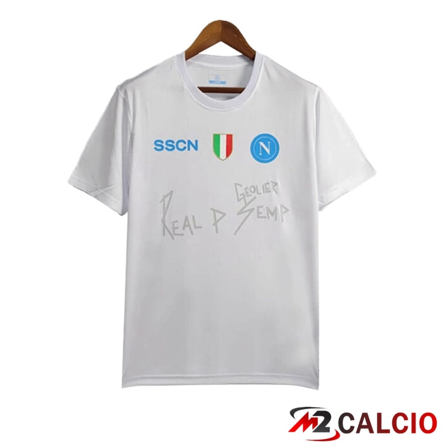 Maglie Calcio SSC Napoli Bianco 2024/2025