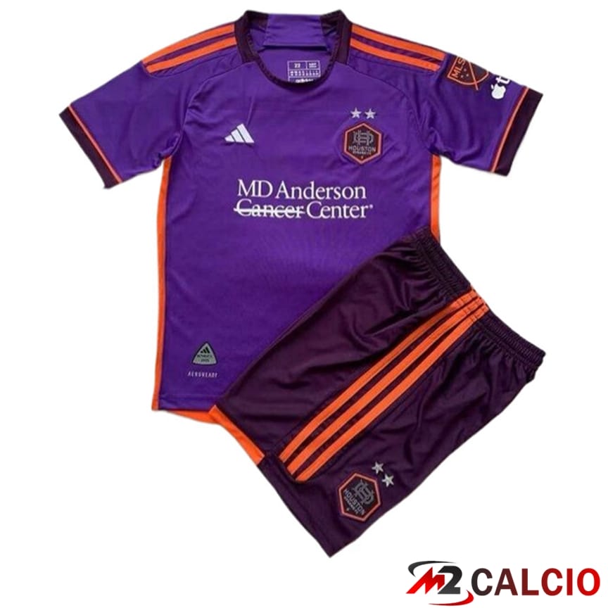 Maglie Calcio Houston Dynamo Bambino Seconda 2024/2025
