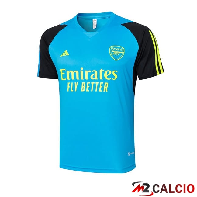 T Shirt Allenamento Arsenal Blu 2024/2025