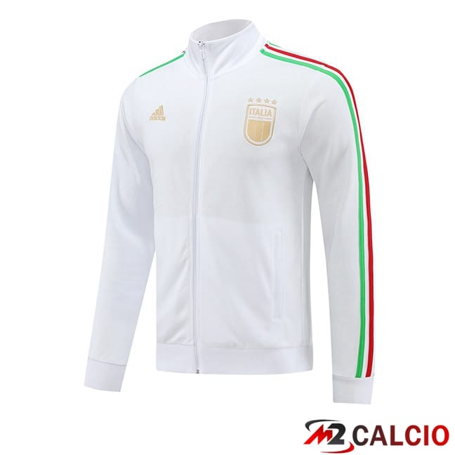 Giacca Calcio Italia Bianco 2024/2025
