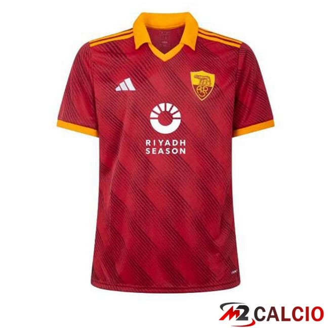 Maglie Calcio AS Roma Quarto Rosso 2023/2024