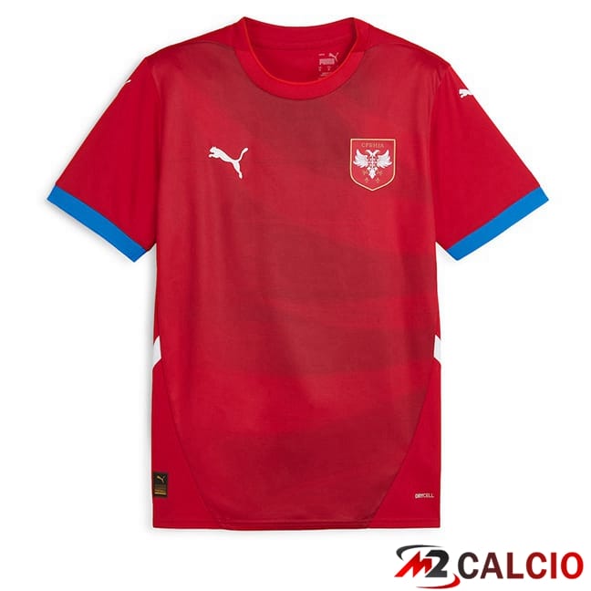 Maglie Calcio Serbia Prima Rosso 2024/2025